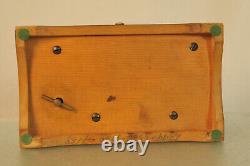 Vintage Thorens Windup Music Box 52 Key 4 Tune Wooden Case Switzerland Pre Reuge