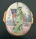 Vintage Tiffany & Co Halcyon Days Trinket Reuge Music Box Statue of Liberty