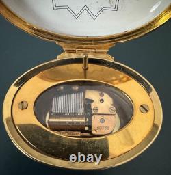 Vintage Tiffany & Co Halcyon Days Trinket Reuge Music Box Statue of Liberty
