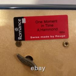 Vintage Wood Inlay Sorrento Made in Italy REUGE Music Jewelry Box 6x 10.5 Long