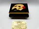 Vintage Wood Phantom of the Opera Music Box Created by Italian Craftsman WORKS