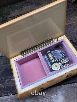 Vintage reuge music box switzerland