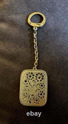 Vintage swiss reuge music box keychain