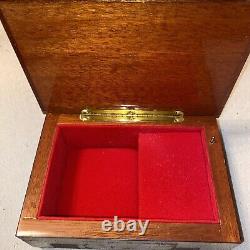 Vintage wooden music box