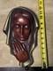 Virgin Mary ACHATIT Carved Wood Wall Piece with a REUGE Music Box inside Works