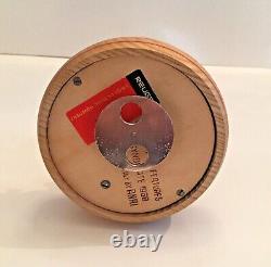 Vtg Anri PEANUTS Snoopy Linus Wooden Music Box 5.5 Reuge Swiss Mvmt 1968 ITALY