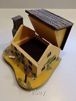 Vtg Rare PAULINE RALPH REUGE MUSIC BOX Rhode Island Stone-Ender New England