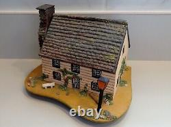 Vtg Rare PAULINE RALPH REUGE MUSIC BOX Rhode Island Stone-Ender New England