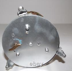 Vtg Reuge Dancing Couple Ballerina Automation Music Box With Lighter Tabletop
