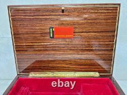 Vtg Reuge Marquetry Music/Jewelry Box Edelweiss Song from the Sound of Music