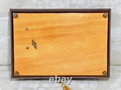 Vtg Reuge Marquetry Music/Jewelry Box Edelweiss Song from the Sound of Music