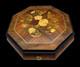 Vtg Sorrento Reuge Musical Jewelry Box Marquetry Wooden Inlay Works Evergreen