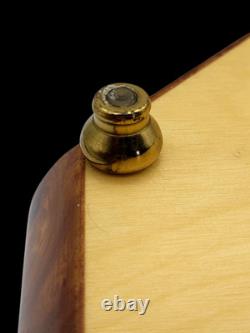 Vtg Sorrento Reuge Musical Jewelry Box Marquetry Wooden Inlay Works Evergreen