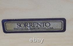 Vtg Sorrento Reuge Musical Jewelry Box Marquetry Wooden Inlay Works Evergreen