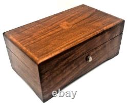 Vtg. Thorens Pre Reuge Wooden Music Box 50 Key 3 Songs AL350 Switzerland Works