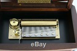 WONDERFUL REUGE CYLINDER MUSIC BOX large Ch3/72 Gorgeous Italian Case clock work