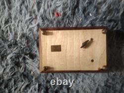 Wooden Inlay Music Box Reuge Memory By A. L. Webber Made in Italy