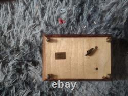Wooden Inlay Music Box Reuge Memory By A. L. Webber Made in Italy