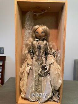 Xenis Collection Reuge WINTER Doll Fantasy Series Neiman Marcus Music Box
